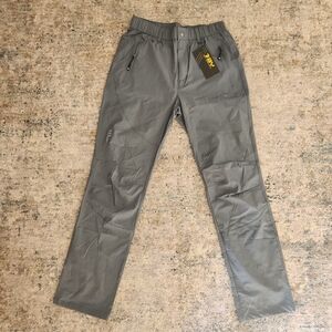 Outdoor Recreational Gray Straight Leg Breathable Light Weight Fast Dry Pants S